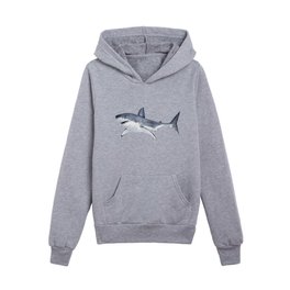 GREAT WHITE SHARK Kids Pullover Hoodies