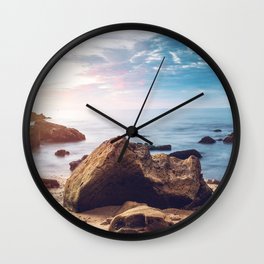 Rocky Beach Wall Clock