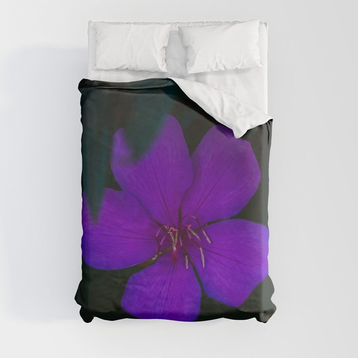 Manacá da Serra - Purple Flower #1 Duvet Cover