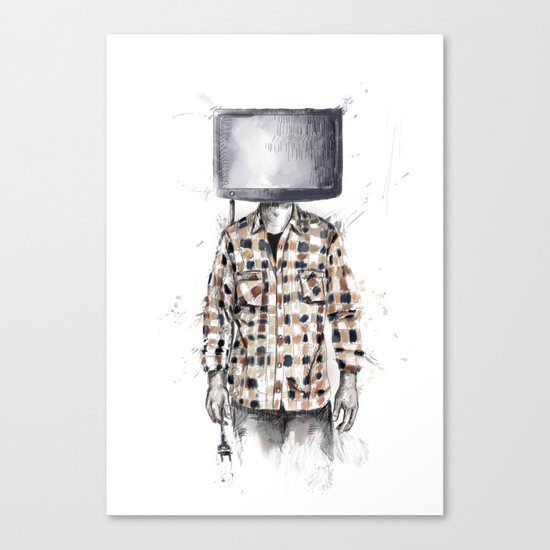 unplugged 2.0 Canvas Print