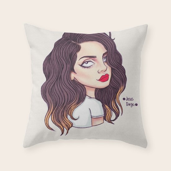 Del Rey Throw Pillow
