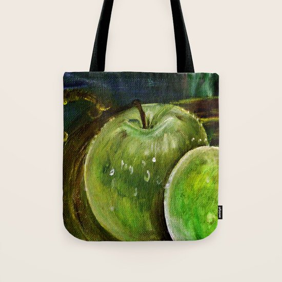 Green Apples Tote Bag