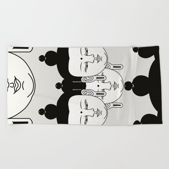 Buddha Beach Towel