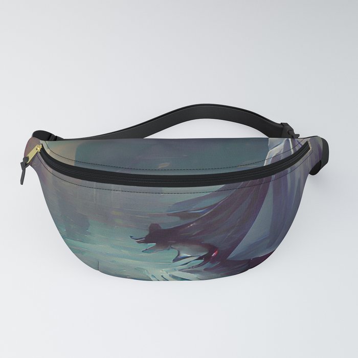 Creepy Ghost Fanny Pack