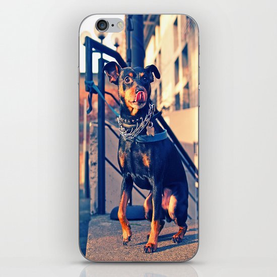 Little tough guy iPhone & iPod Skin