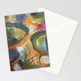 New Day Abstract Stationery Cards