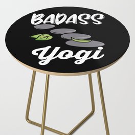 Badass Yogi Side Table
