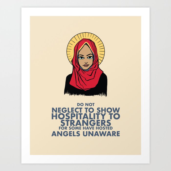 Angels Among Us Art Print