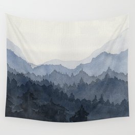 Misty Mountains Wall Tapestry