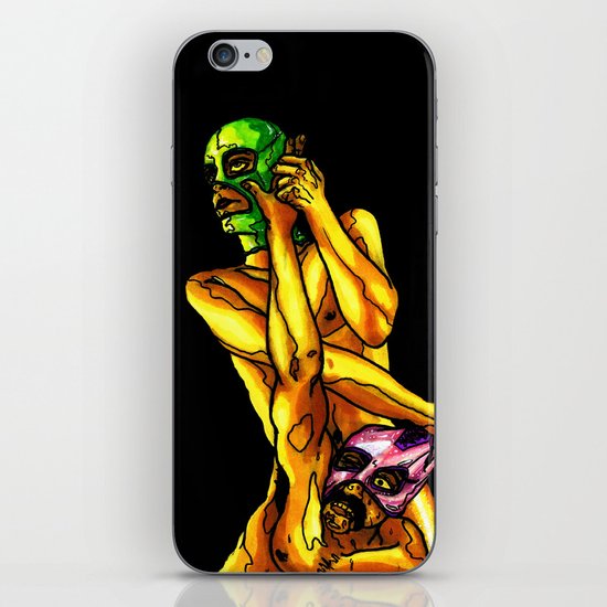 "Raw Power" by Cap Blackard iPhone Skin
