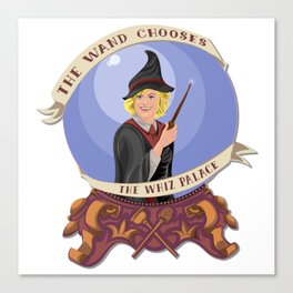 The Wand Chooses the Whiz Palace Canvas Print