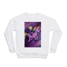 Girl and her Unicorn Crewneck Sweatshirt