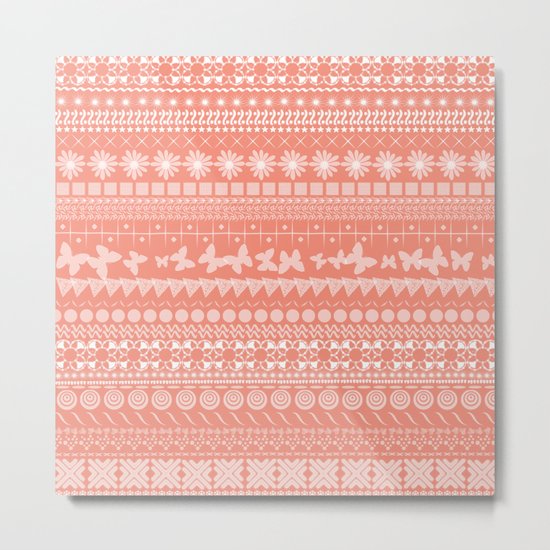 Coral-Licious Metal Print