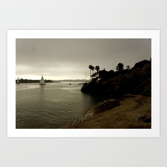 Sail On Art Print