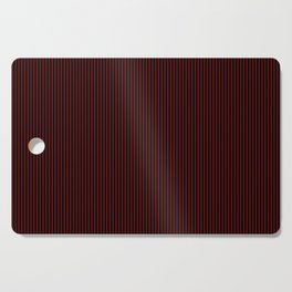Red Vertical Lines On A Black Background, Line Pattern Cutting Board