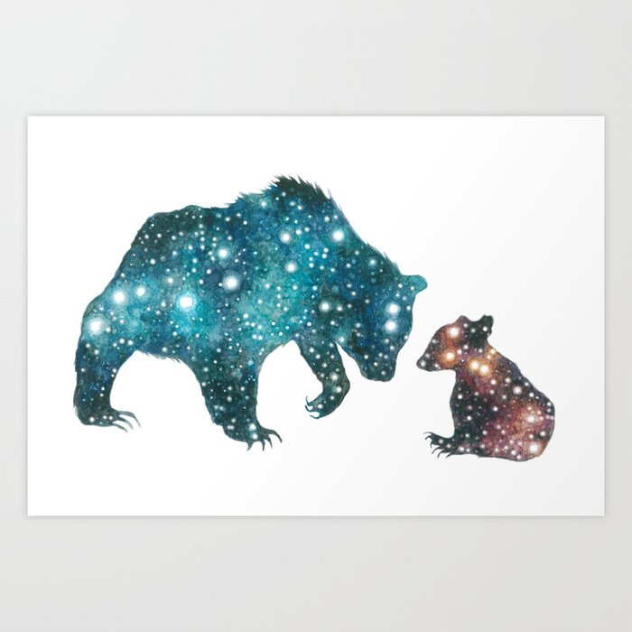 Major and Minor Art Print by Rachel Waterman | Society6