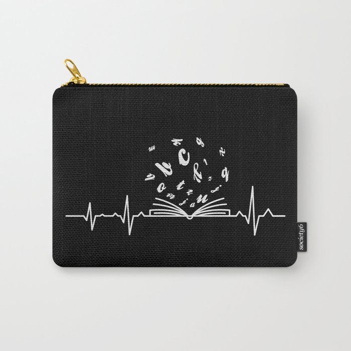 Reading Is Life Carry-All Pouch