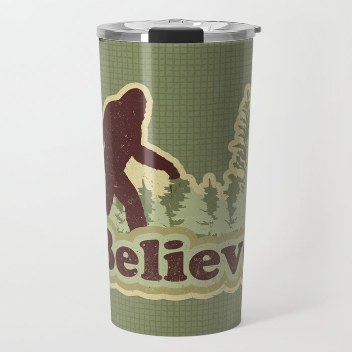 Bigfoot Believe Travel Mug