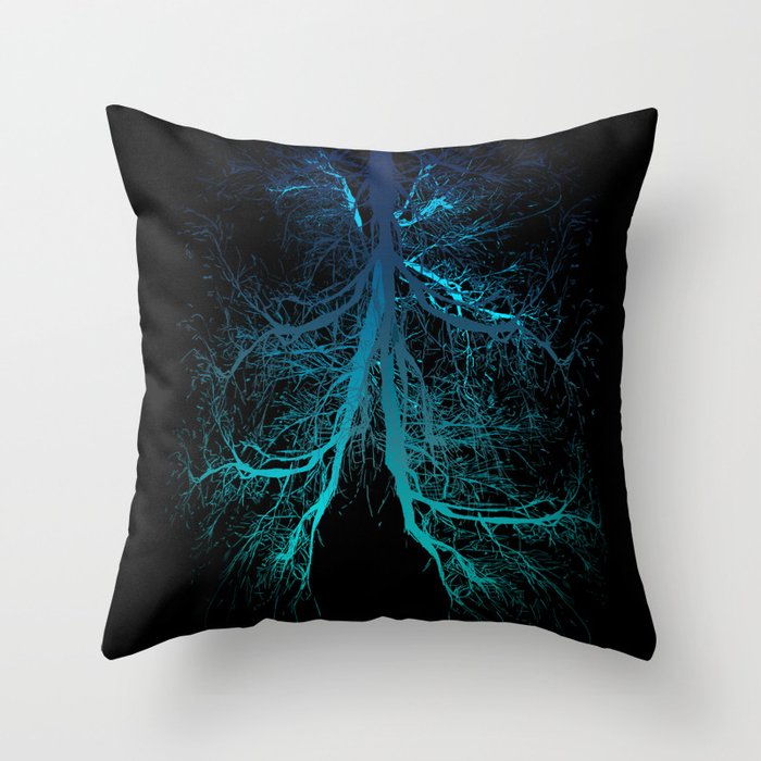 Aqua Lungs Throw Pillow