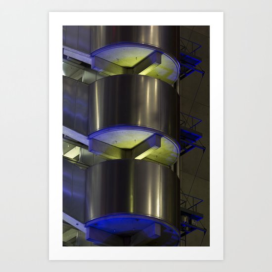 Lloyd's of London Abstract Art Print
