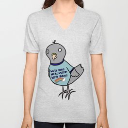 Queer Bird TShirt V Neck T Shirt