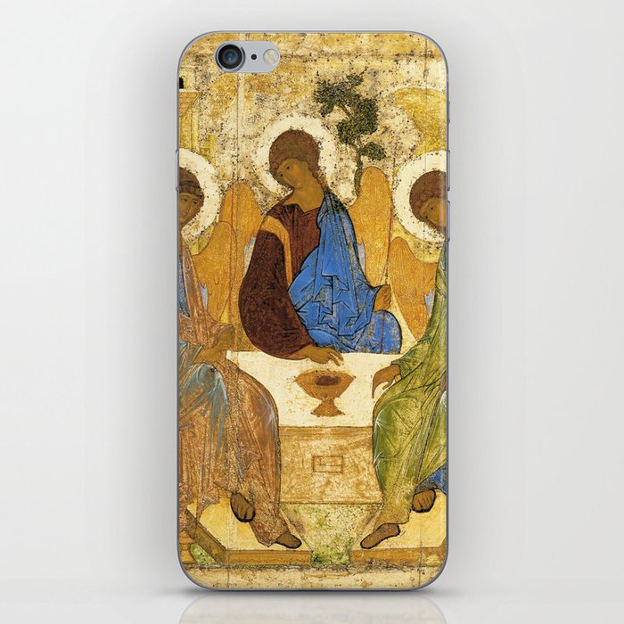 The Holy Trinity By Andrei Rublev iPhone Skin by restoredvintage | Society6