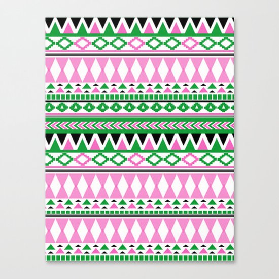 Tribal Pattern 07 Canvas Print