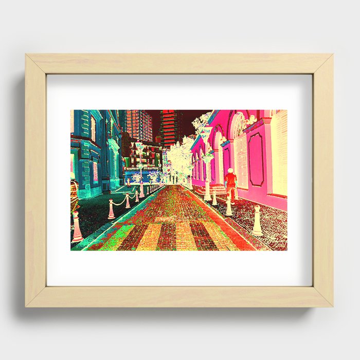 MACAO Recessed Framed Print