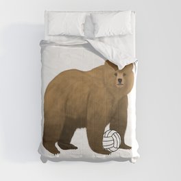 Bear Volleyball Comforter