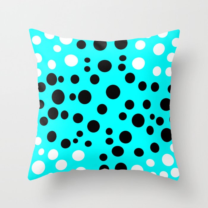 Most Comfortable Aqua Decorative Throw Pillow