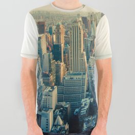 Good Evening New York City All Over Graphic Tee