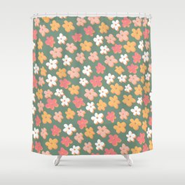 Floral Amour - Botanical Cutouts Shower Curtain