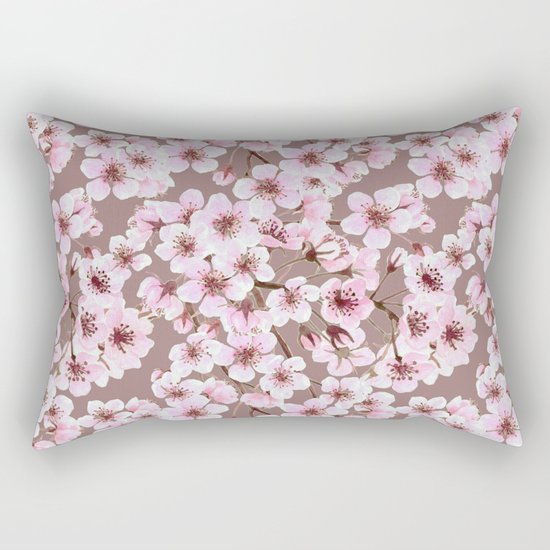Cherry blossom pattern Rectangular Pillow