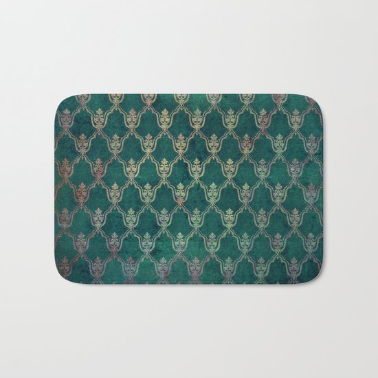 Damask Vintage Pattern 01 Bath Mat