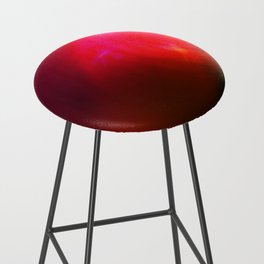 Abstract flare rich red Bar Stool