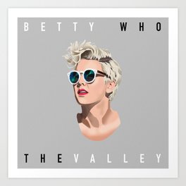 Betty Who Party in the Valley Art Print