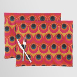 God is in Hell Funky Circles Placemat