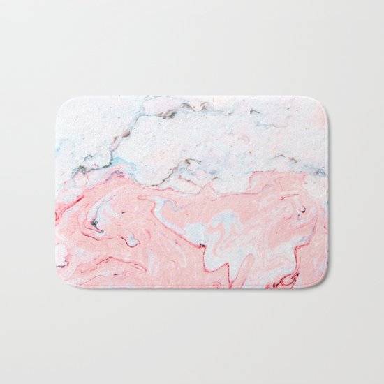 Marble Love #society6 #decor #buyart Bath Mat