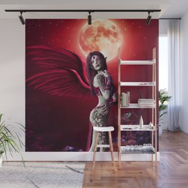 RED ANGEL Wall Mural
