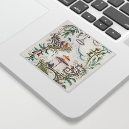 Enchanted Forest Chinoiserie Sticker