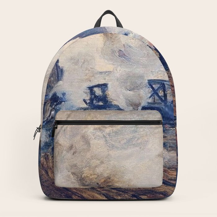 Claude La Tranchée des Batignolles.jpg Backpack by