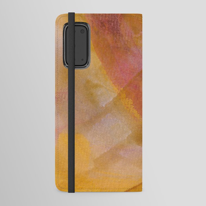 Abstract Gold Android Wallet Case