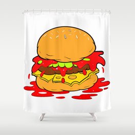 fast food Shower Curtain