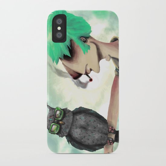 Punk N' A Bird iPhone Case