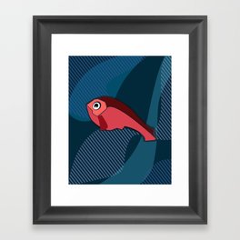 Fish in the Sea Framed Art Print