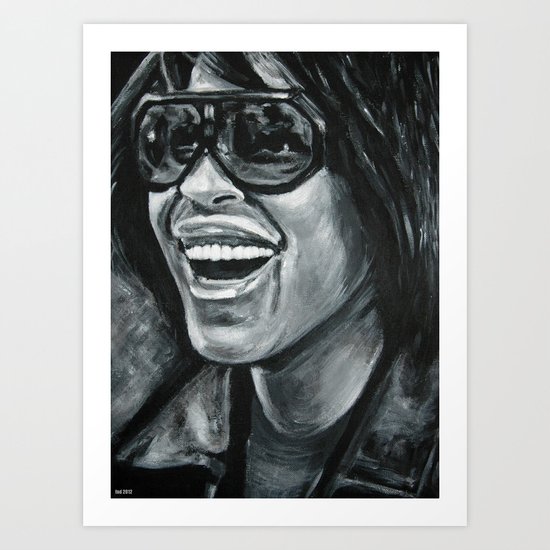 keep smiling! Art Print