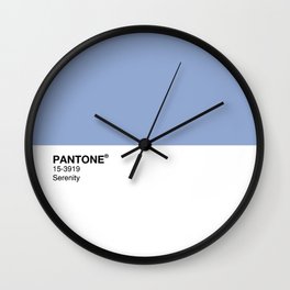 Pantone – Serenity Wall Clock