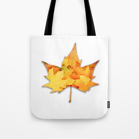 LEAVES IN LEAF Tote Bag
