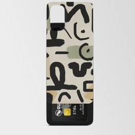 Reclining nude abstract Android Card Case