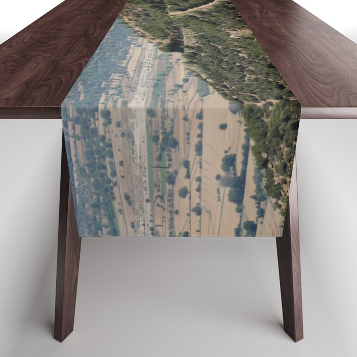 A Road Less Traveled Steep Mountain Road 2 Table Runner